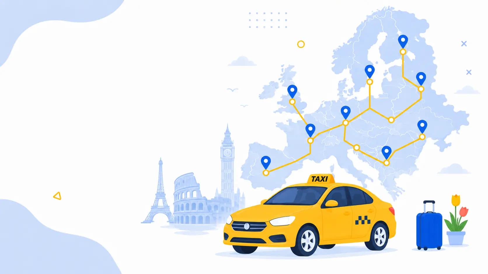 LTS Taxi rijdt vanuit Nederland naar bestemmingen in Europa